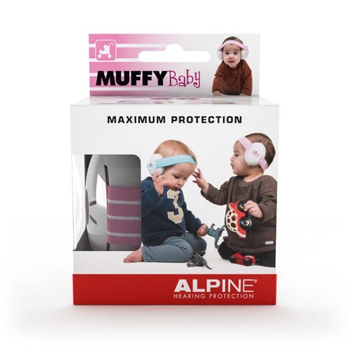Casque de protection Muffy Baby Pink - ALPINE