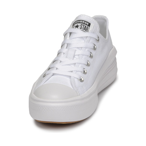 Converse - CHUCK TAYLOR ALL STAR MOVE CANVAS OX - Blanc