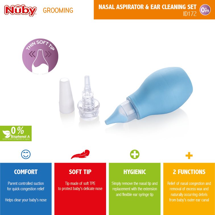 NUBY Nasen- und Ohrenreiniger 1 Stk