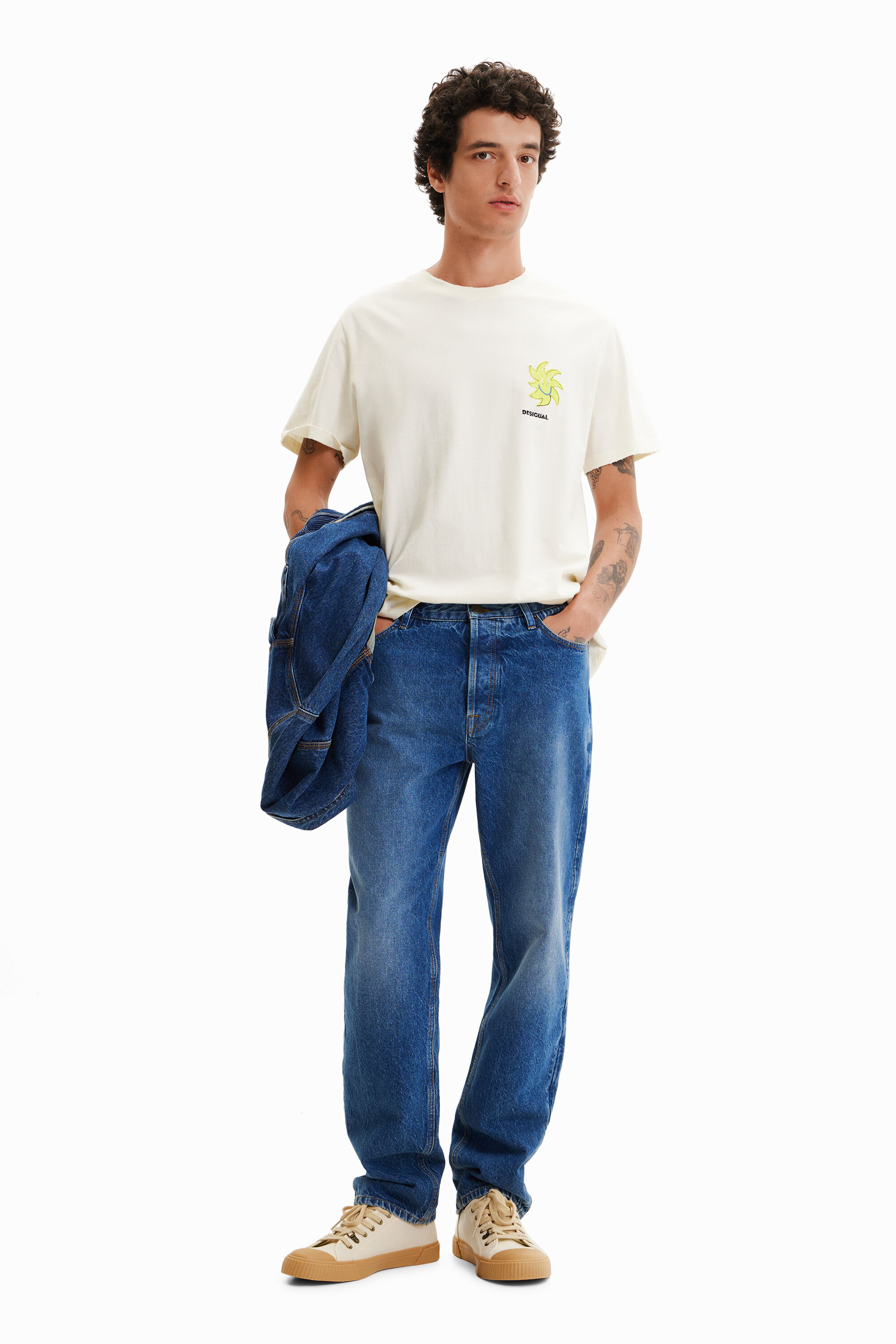 T-shirt manches courtes soleil