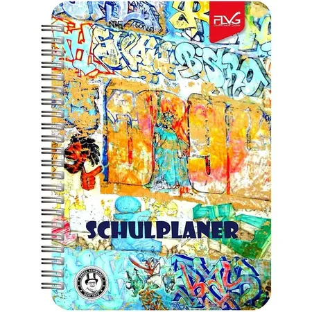 FLVG Gymnasial-, Schul- und Studienplaner Grafitti, A5, 2024 / 2025