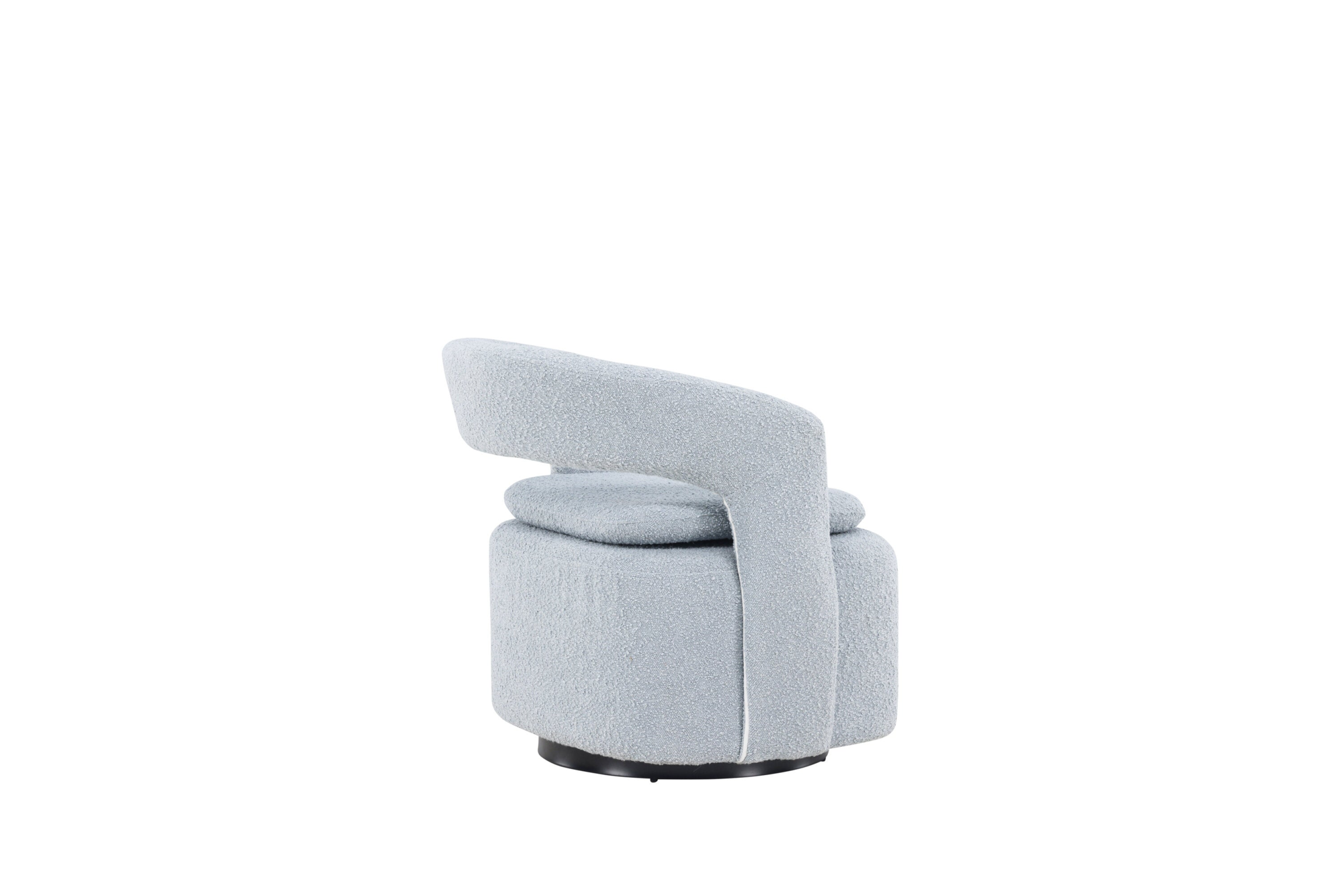 Akando Fauteuil - Licht blauw bouclé