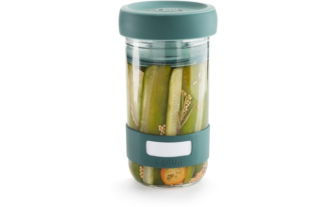 Lunchbox »Lékué 700 ml, Glas, 2 Stück« 1 Stk. tlg.