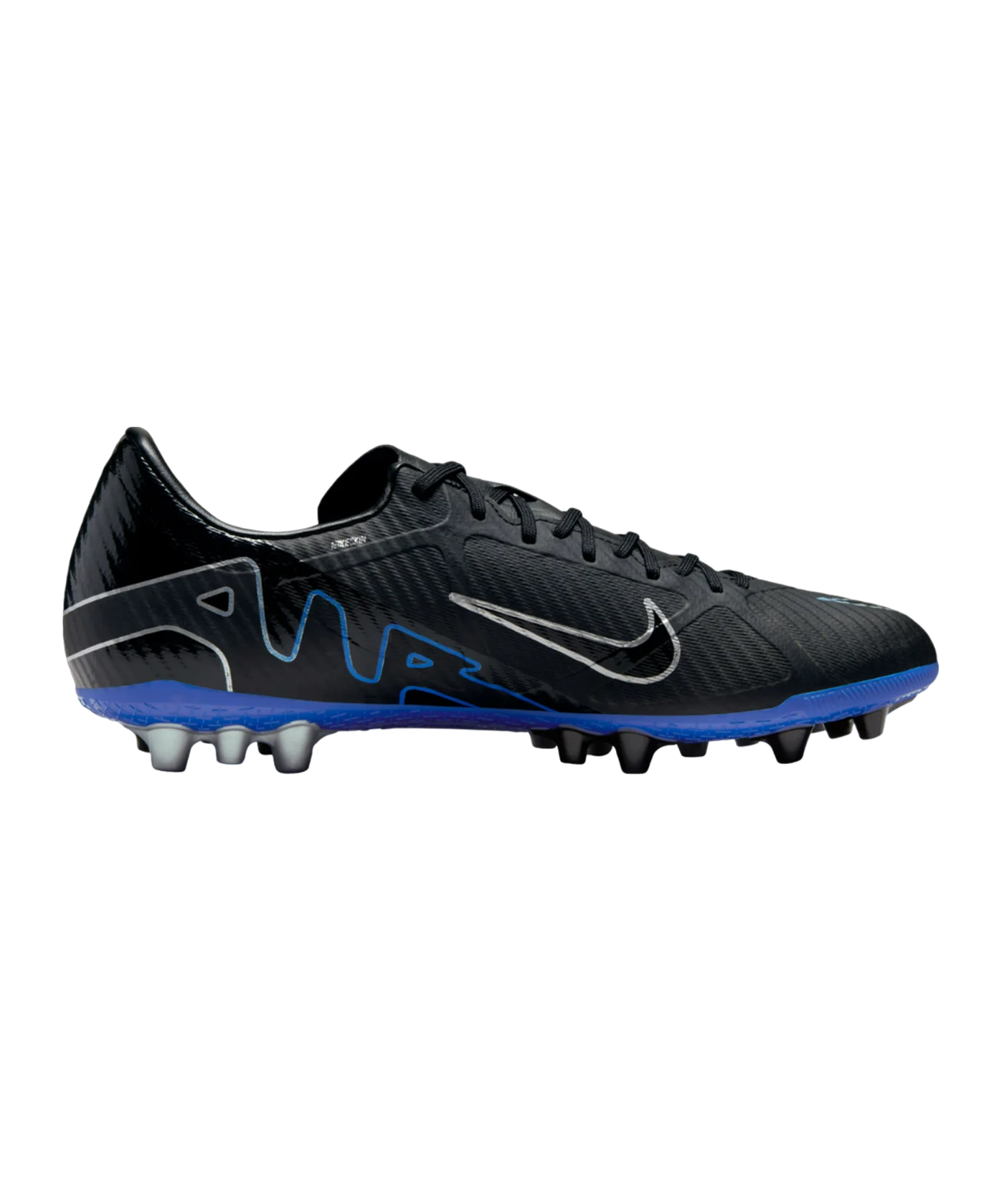Nike Air Zoom Mercurial Vapor XV Academy AG Shadow Schwarz Silber Blau F040
