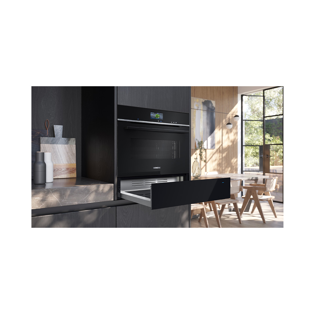 Siemens BI710C1B1C Wärmeschublade