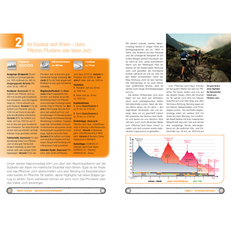 ULPbike Verlag Zillertal - Gardasee Alpencross mit Mountainbike