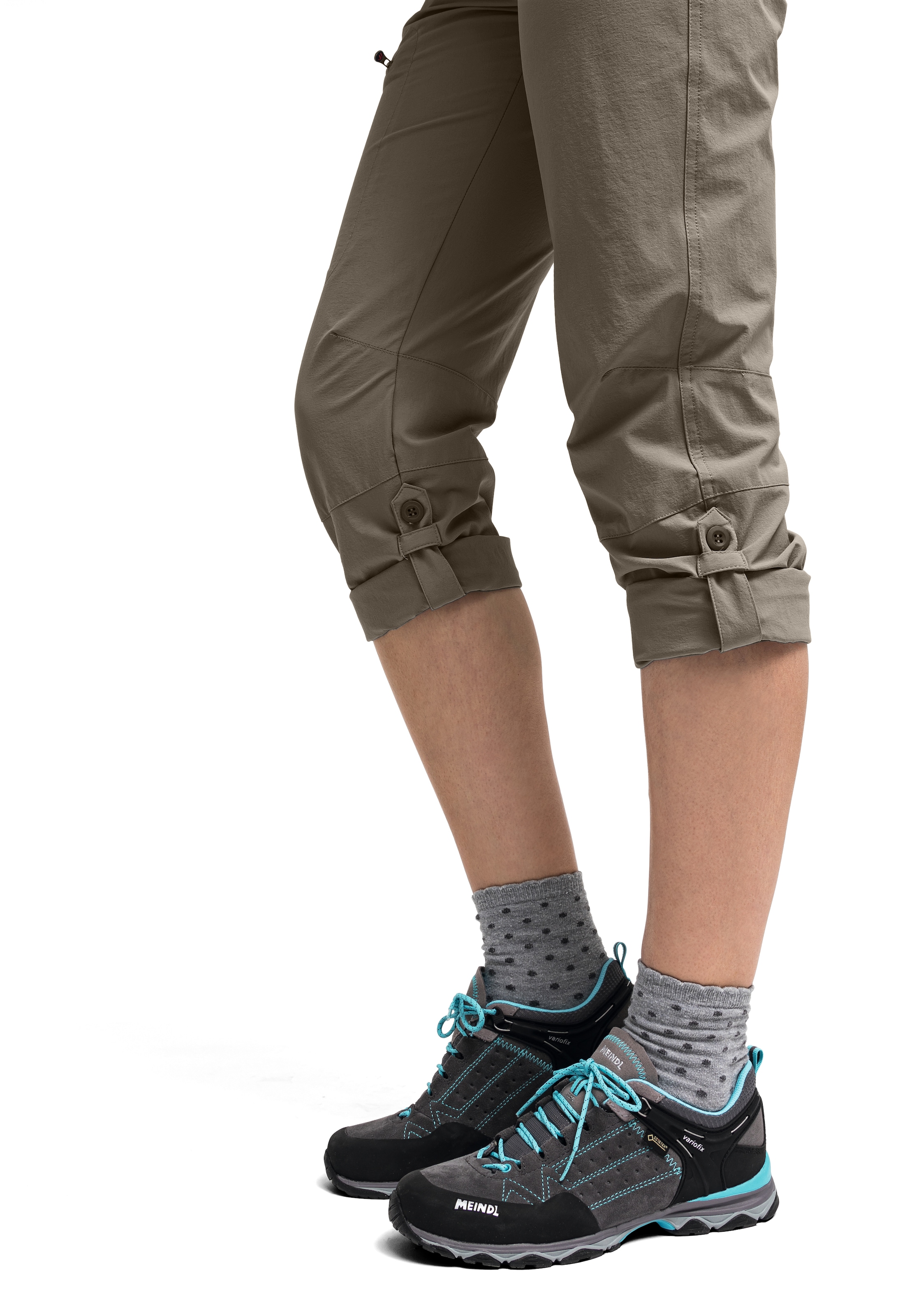Maier Sports Funktionshose »Lulaka«  Damen Wanderhose, atmungsaktive Outdoor-Hose mit Roll up Funktion