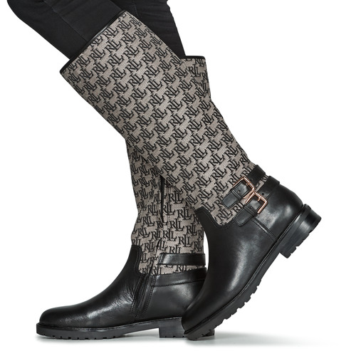 Lauren Ralph Lauren - EMELIE-BOOTS-TALL BOOT Negro