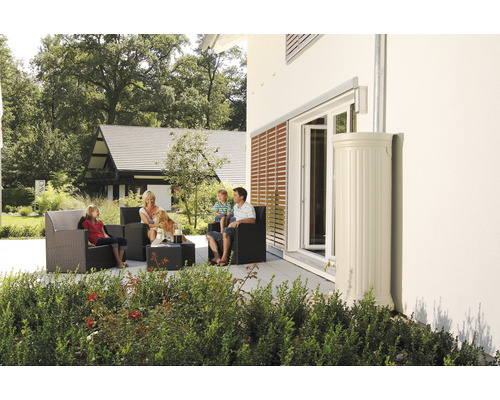 GARANTIA 2000 L kolomtank, zandbeige
