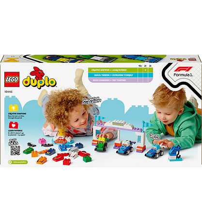 LEGO® DUPLO® - F1®-Teams m. Rennwagen und Fahrer 10445 - 70 Teil