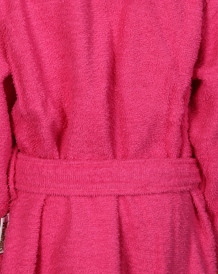 Frottee-Bademantel DIE MAUS in pink