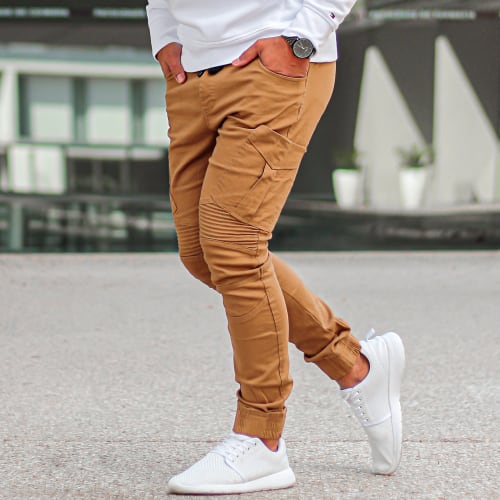 Pantalon Cargo P6085 Camel