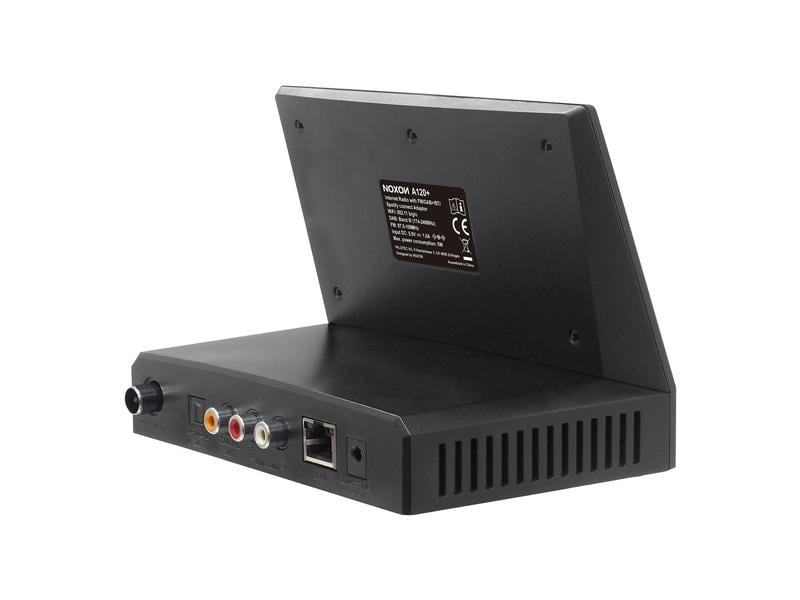 Noxon Radio-Tuner A120  Schwarz Netzwerk-Musik-Tuner für HiFi-Systeme