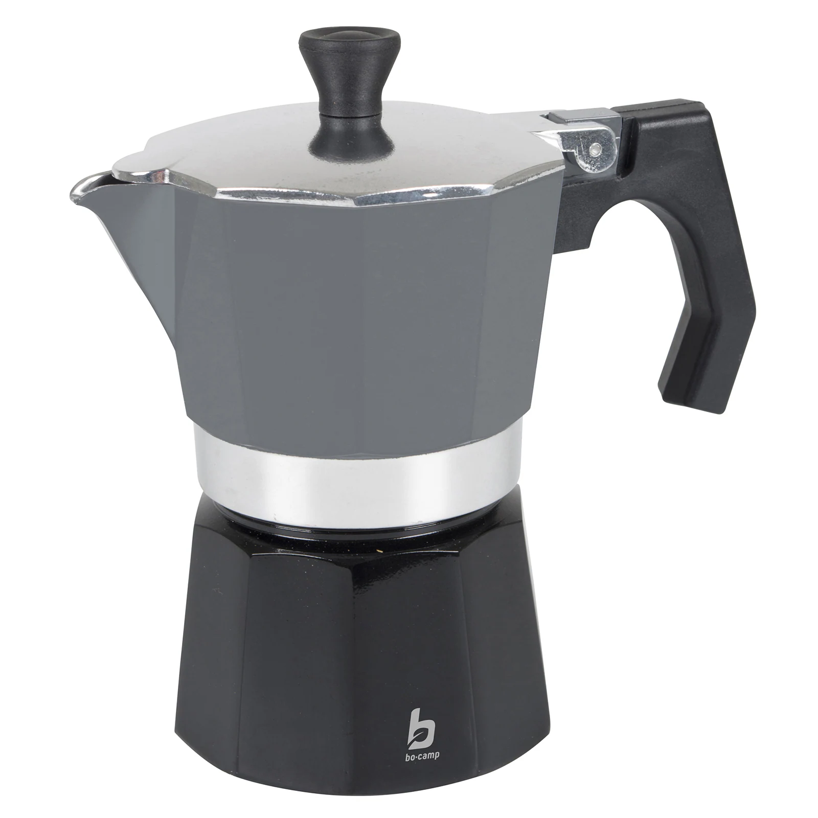 BO-CAMP Espressokocher Percolator - Kaffee Kocher Espresso Kanne Alu 2-6 Tassen Variante: 3 Tassen