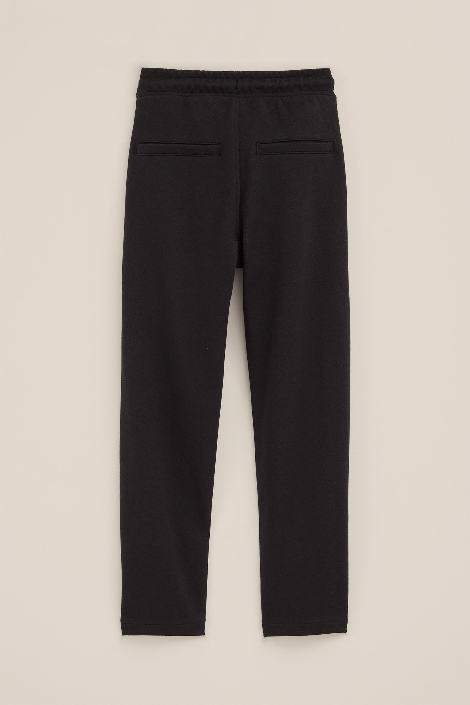 Jongens pantalon met structuur Blue Ridge Zwart