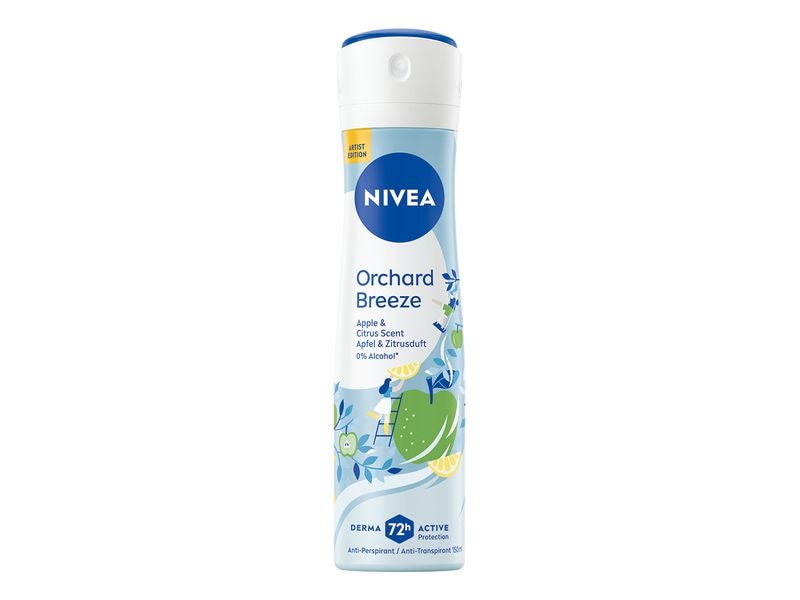 NIVEA Deo Spray Orchard Breeze Female 150 ml Deodorant Spray zum Schutz vor unangenehmem Körpergeruch