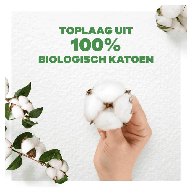 Always Cotton Protection Maandverband Long Met Vleugels 9 Stuks