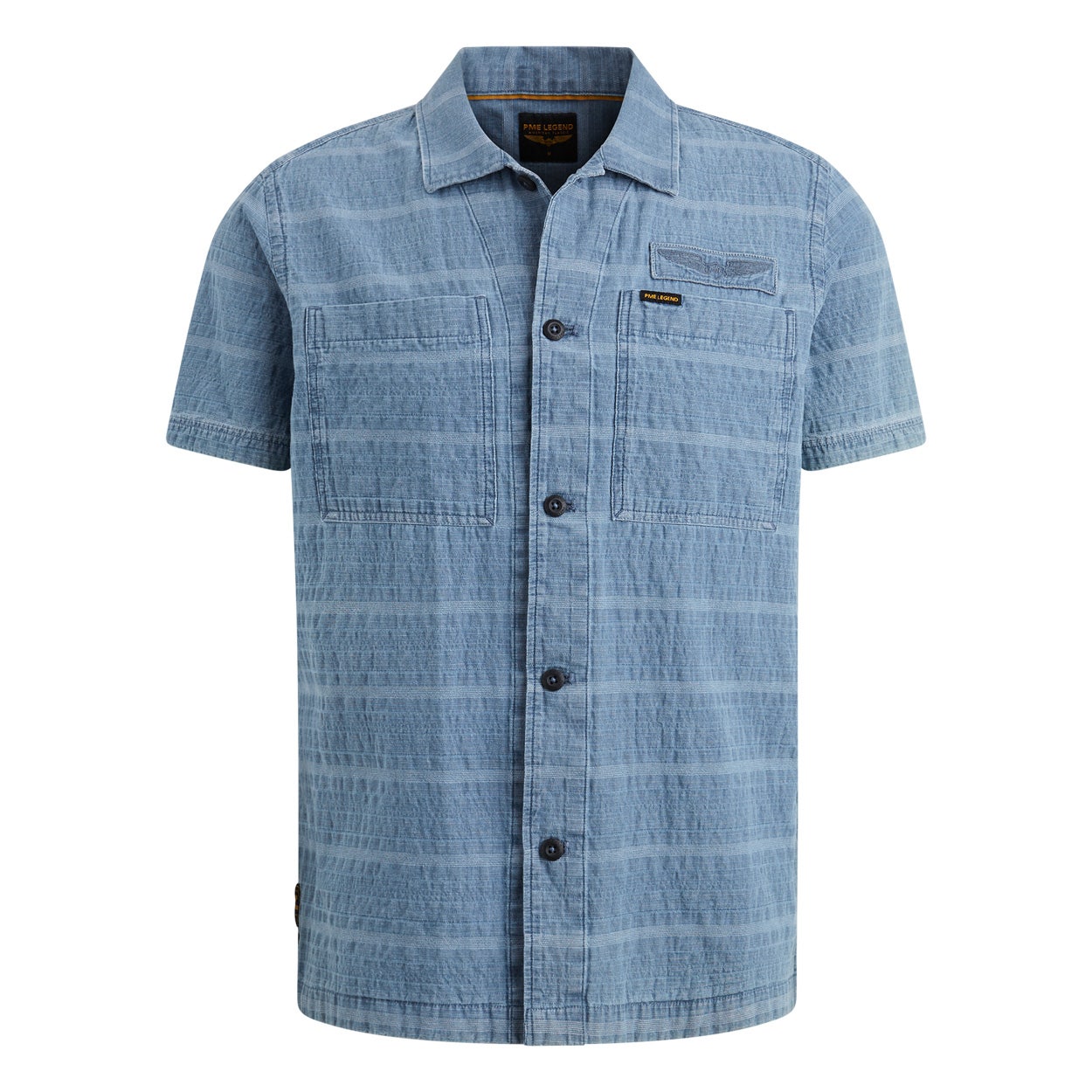PME Legend  Shirt Chambray Dobby