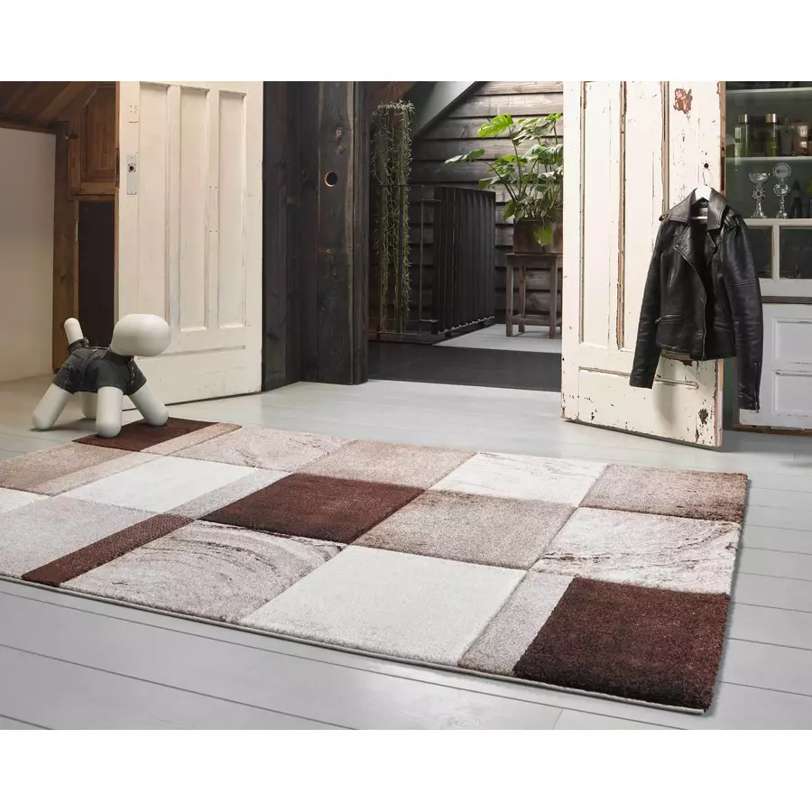 Wecon home Kurzflorteppich MIRAGE beige