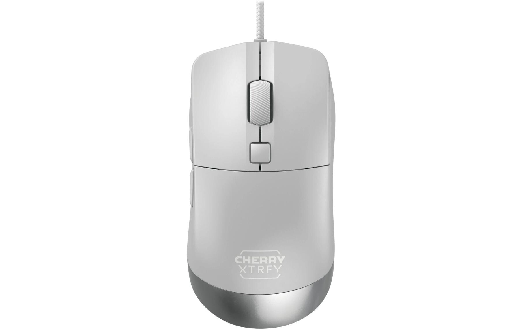 Gaming-Maus XTRFY M50 WeissLeichtgewichtige Gaming-Maus