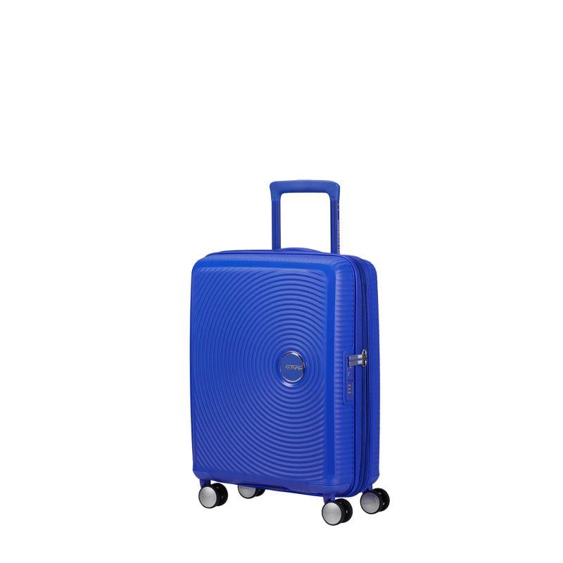 Valise cabine rigide Soundbox Extensible 55 cm Cobalt Blue