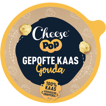 Cheesepop Gepofte Kaasballetjes Gouda Kaas 48+ 65 g