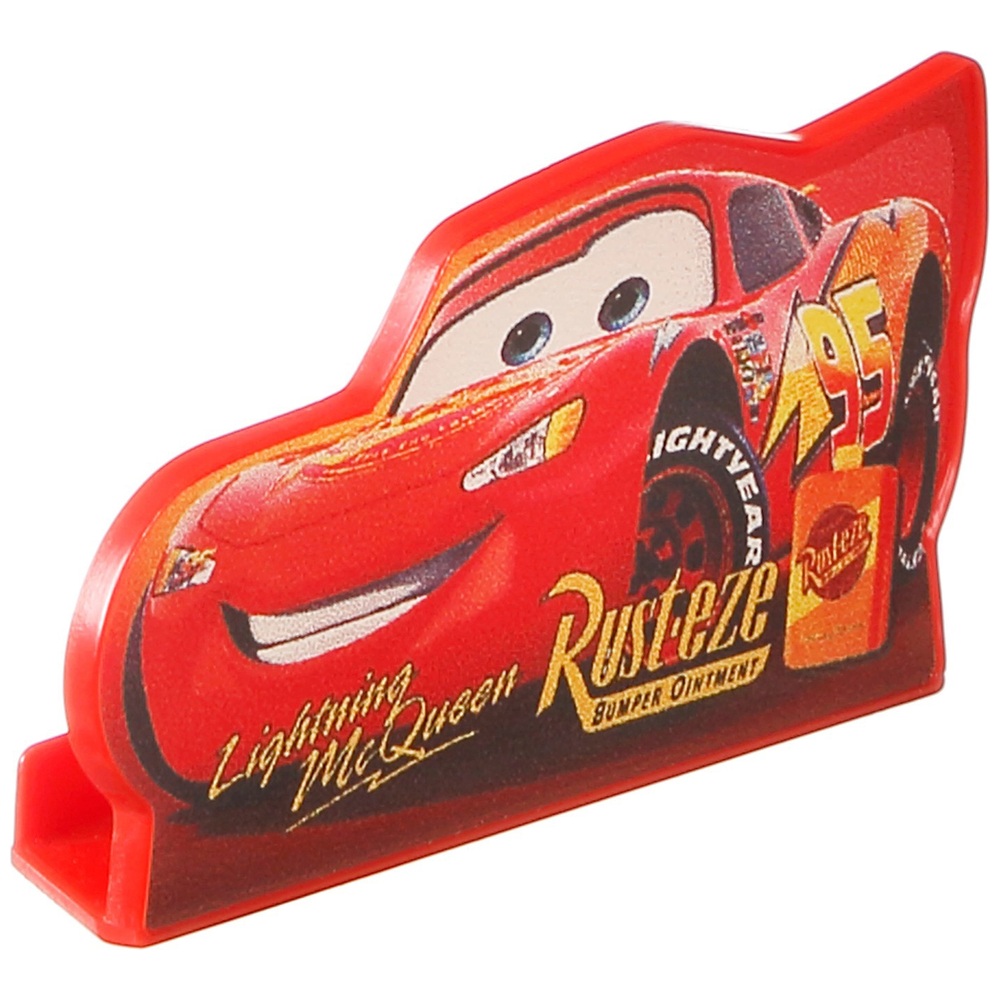 Pixar Cars 1:55 Lightning McQueen mit Schild, Diecast