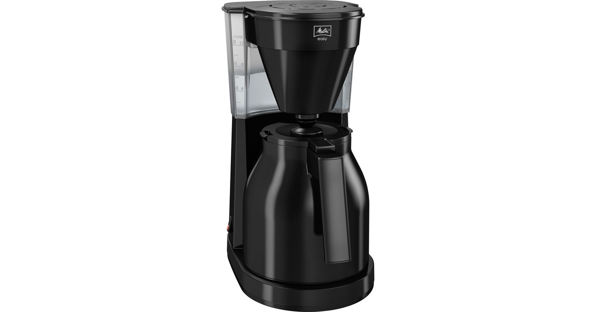 MelittaEasy Therm koffiefiltermachine  (Zwart)
