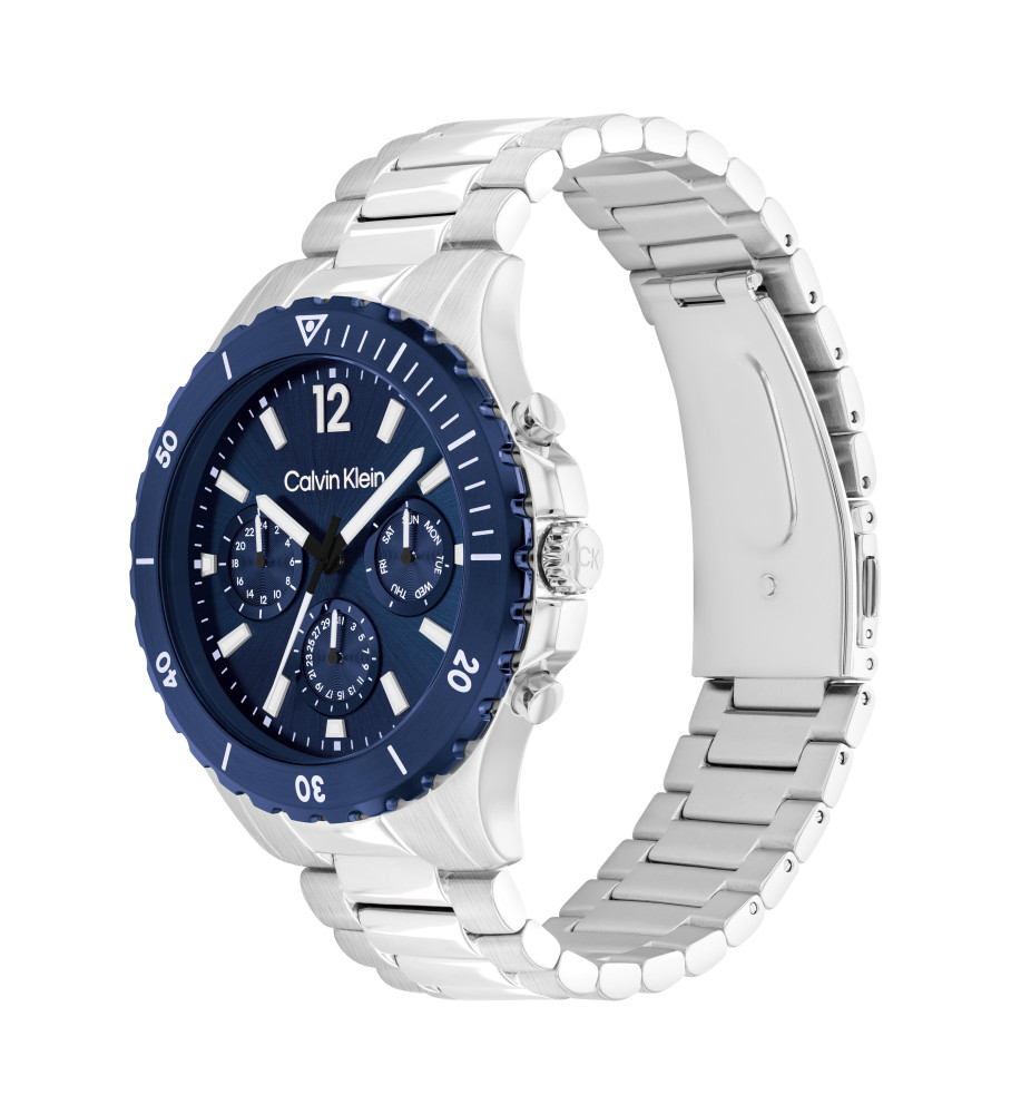 Relógio analógico Calvin Klein Fashion azul marinho