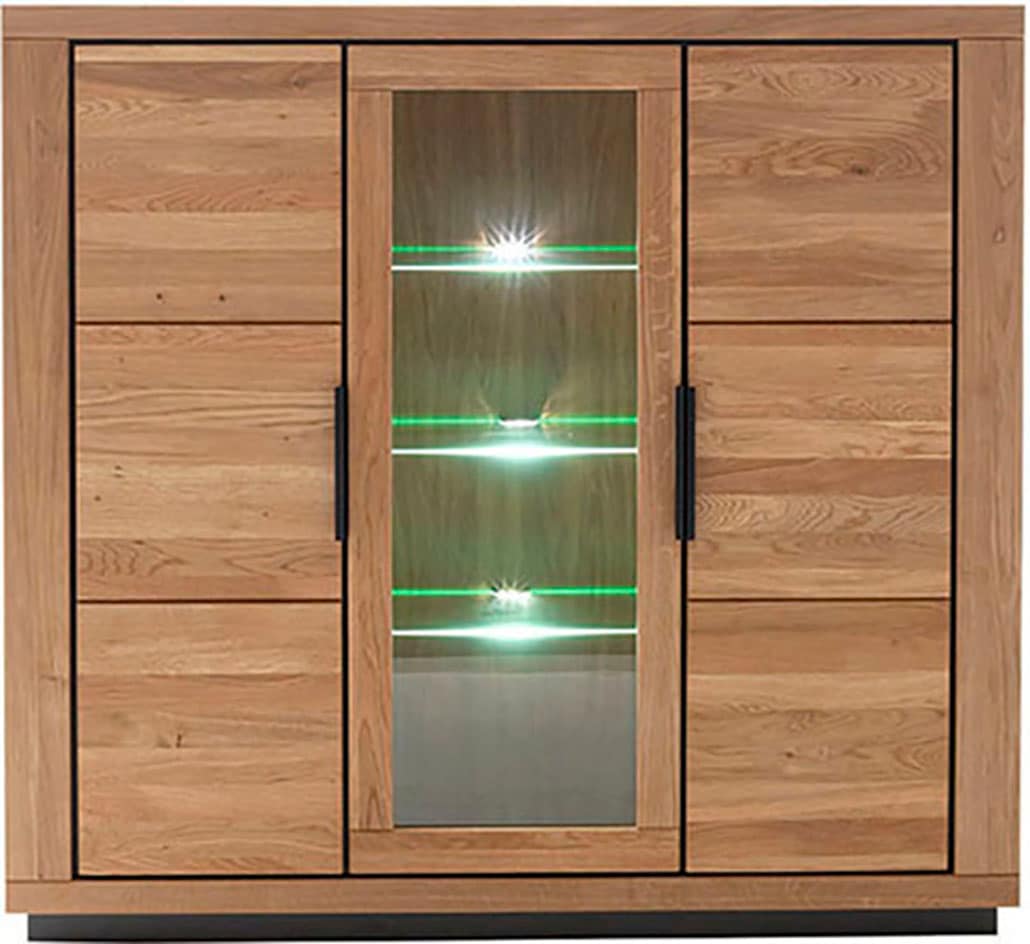 MCA living Highboard »Greno Highboard« 1 Stk. tlg. durchgehende Lamelle