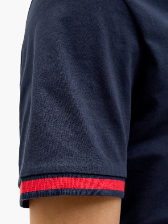 JACK & JONES Polo-Shirt Blau