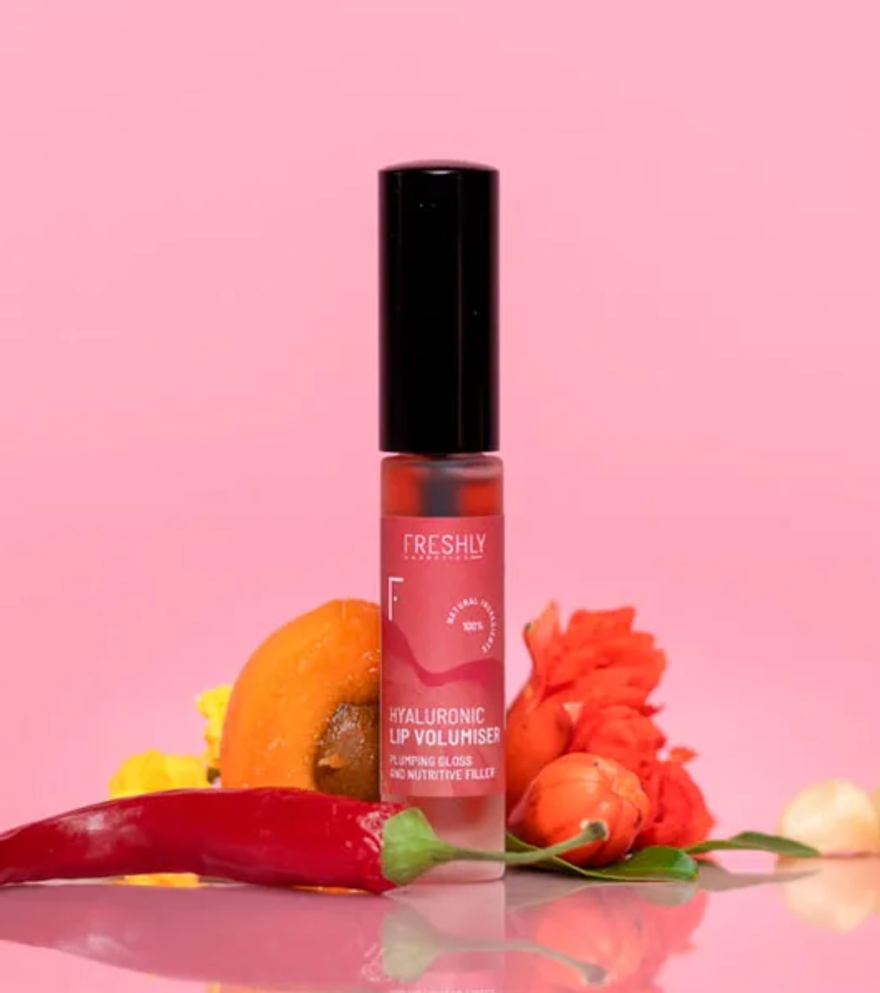 Freshly Cosmetics - Brilho labial volumizante Hyaluronic Lip Volumiser