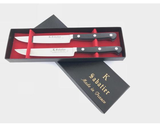 Coffret de 2 Steaks 13 cm Couteaux de cuisine professionnel