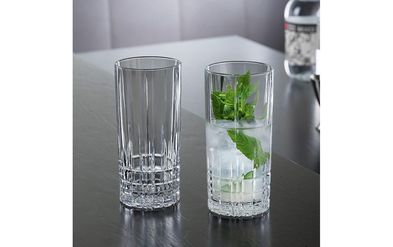 Longdrinkglas Perfect Serve 350 ml, 4 Stück, TransparentCocktailgläser-Set