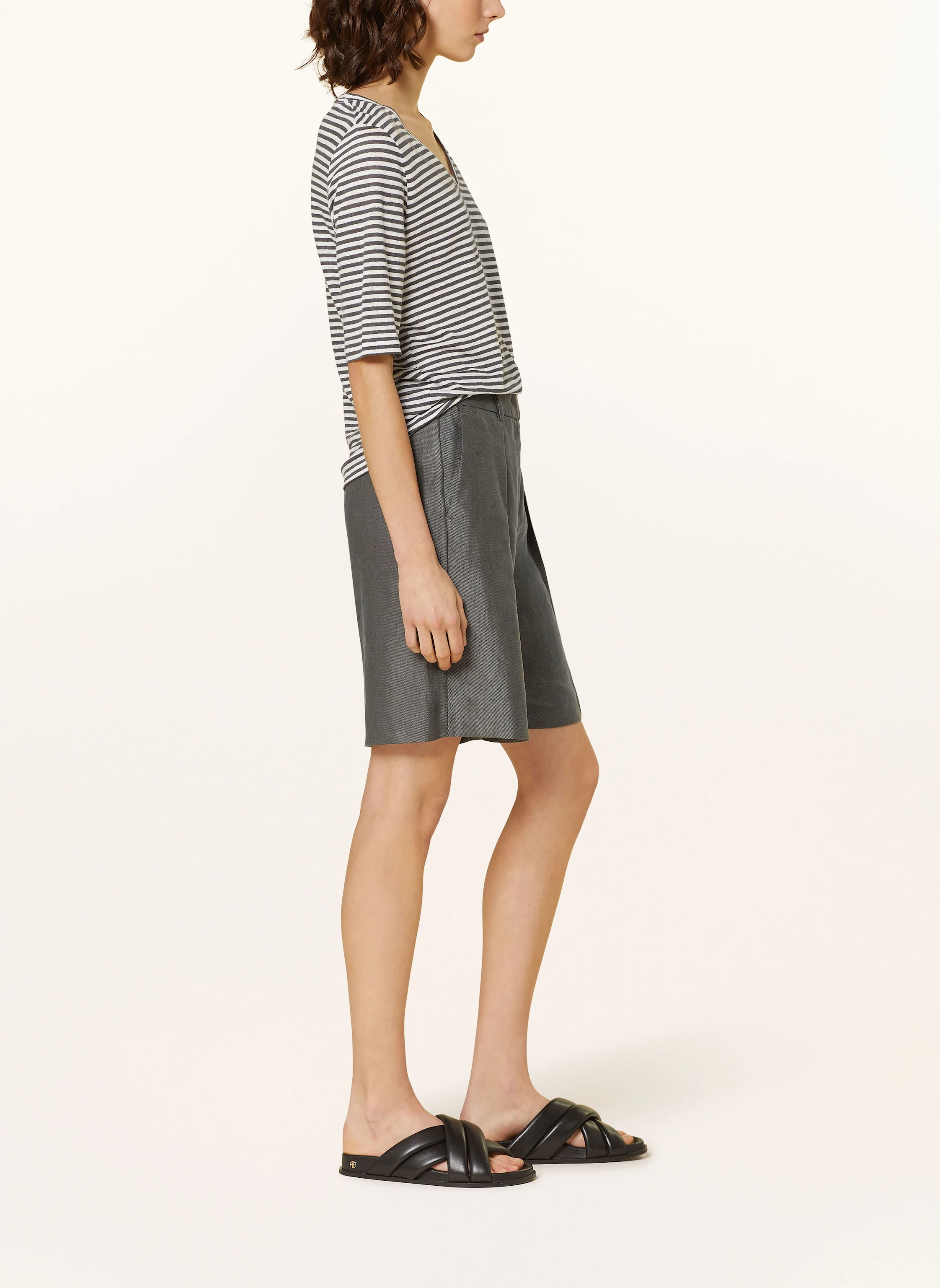 LUISA CERANO Shorts mit Leinen