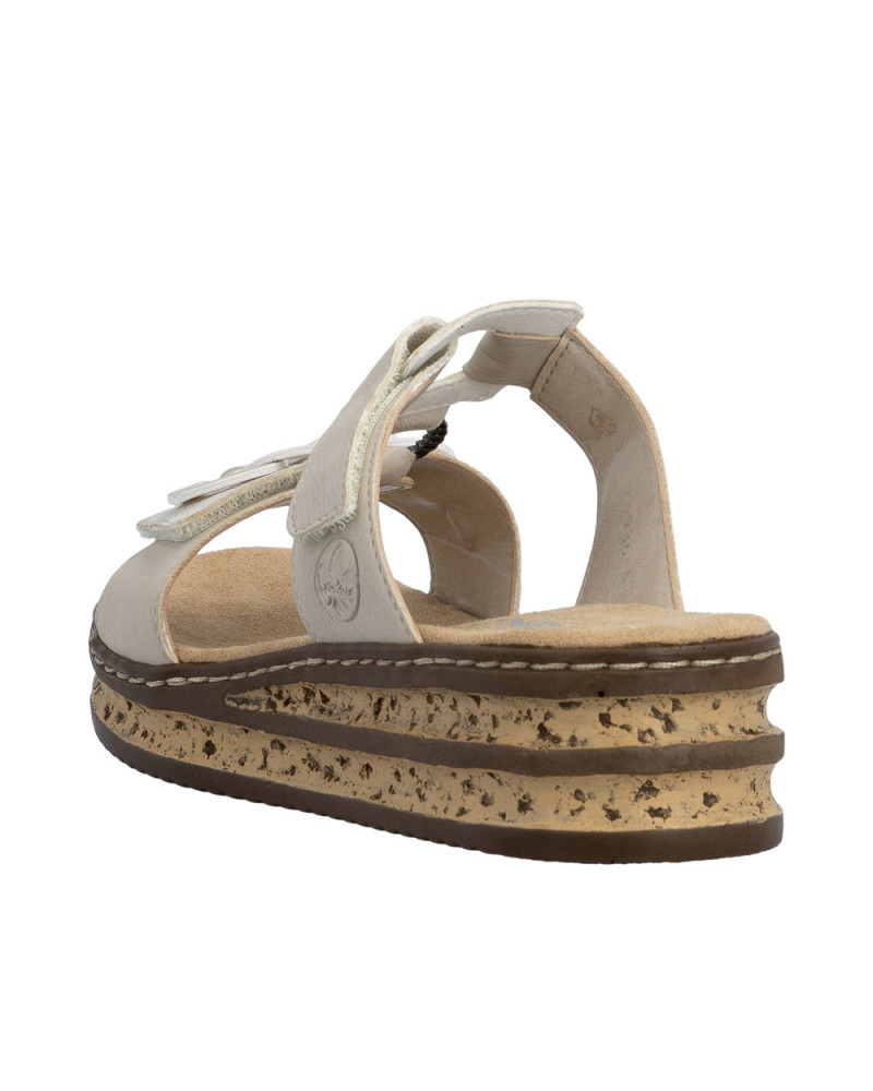 Rieker dame sandal beige