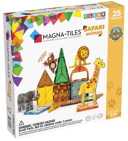 Magna-Tiles Magnets?t - 25 Dele - Safaridyr