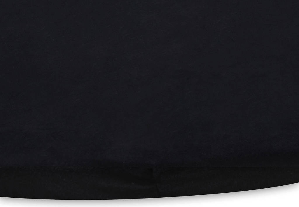 jersey boxmatras hoeslaken Ø95cm Black