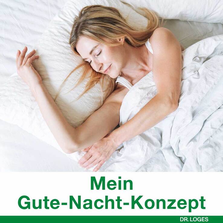 Magnesium-Loges Gute Nacht mit Melatonin Kapseln, 60 St