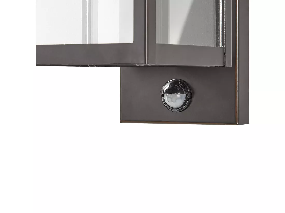 Lampe murale pour l'extérieur MEGGET Avec détecteur de mouvement Noir