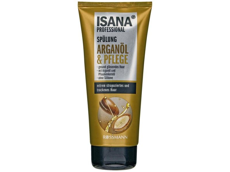 Isana Professional Haarspülung Arganöl & Pflege 3 x 200 ml Pflegender Conditioner