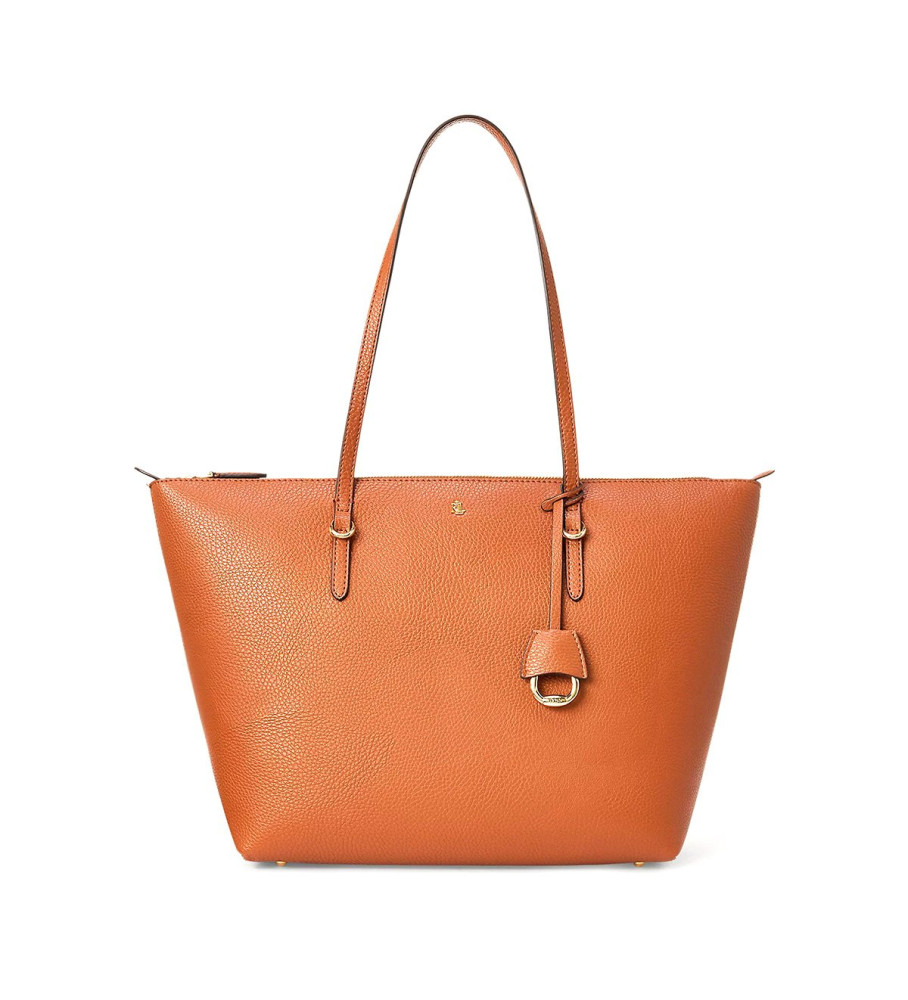 Bolsa tote Ralph Lauren Keaton marrom