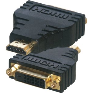 MCL DVI-D / HDMI Adapter DVI-I Noir
