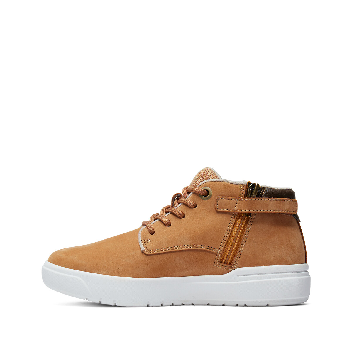 TIMBERLAND<br>Tênis de couro Seneca Bay Chukka de couro