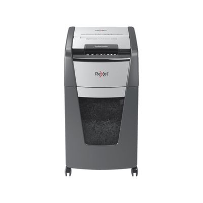 Rexel Optimum Auto+ 225M - destructeur de documents coupe croisée microparticules - 225 feuilles - Corbeille 60 litres