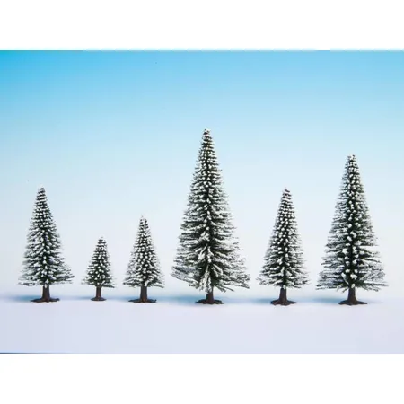 NOCH 32828 - Schneetannen, 25 Stück
