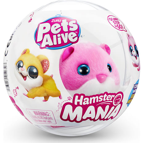 Pets Alive Hamstermania hamsterkæledyr - assorteret