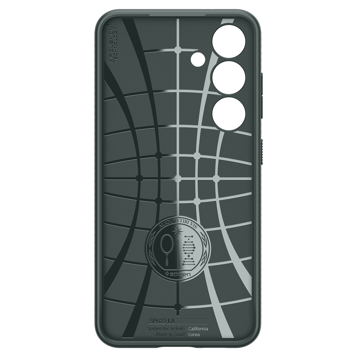 Samsung Galaxy S24  Plus Liquid Air Case Gummi Hülle (ACS07328) - Abyss Green