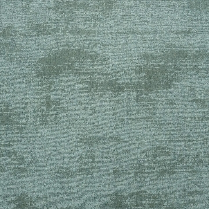 Laagpolig vloerkleed - Lucien Border Groen | Mid-century modern
