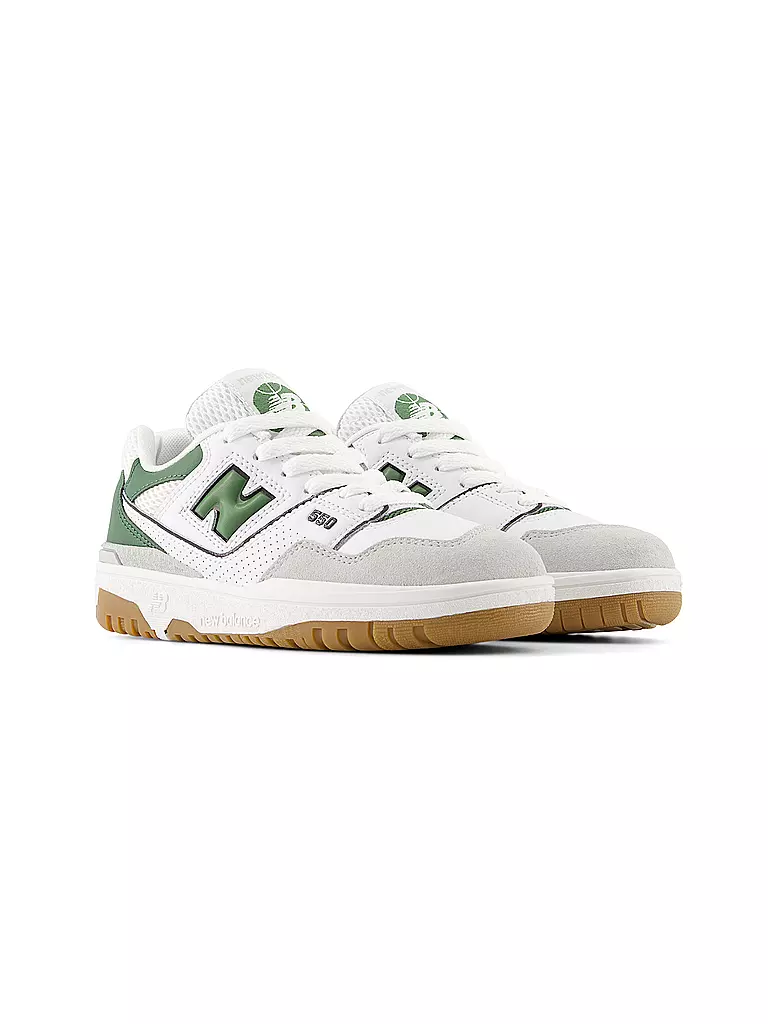 NEW BALANCE Kinder Sneaker 550 weiss